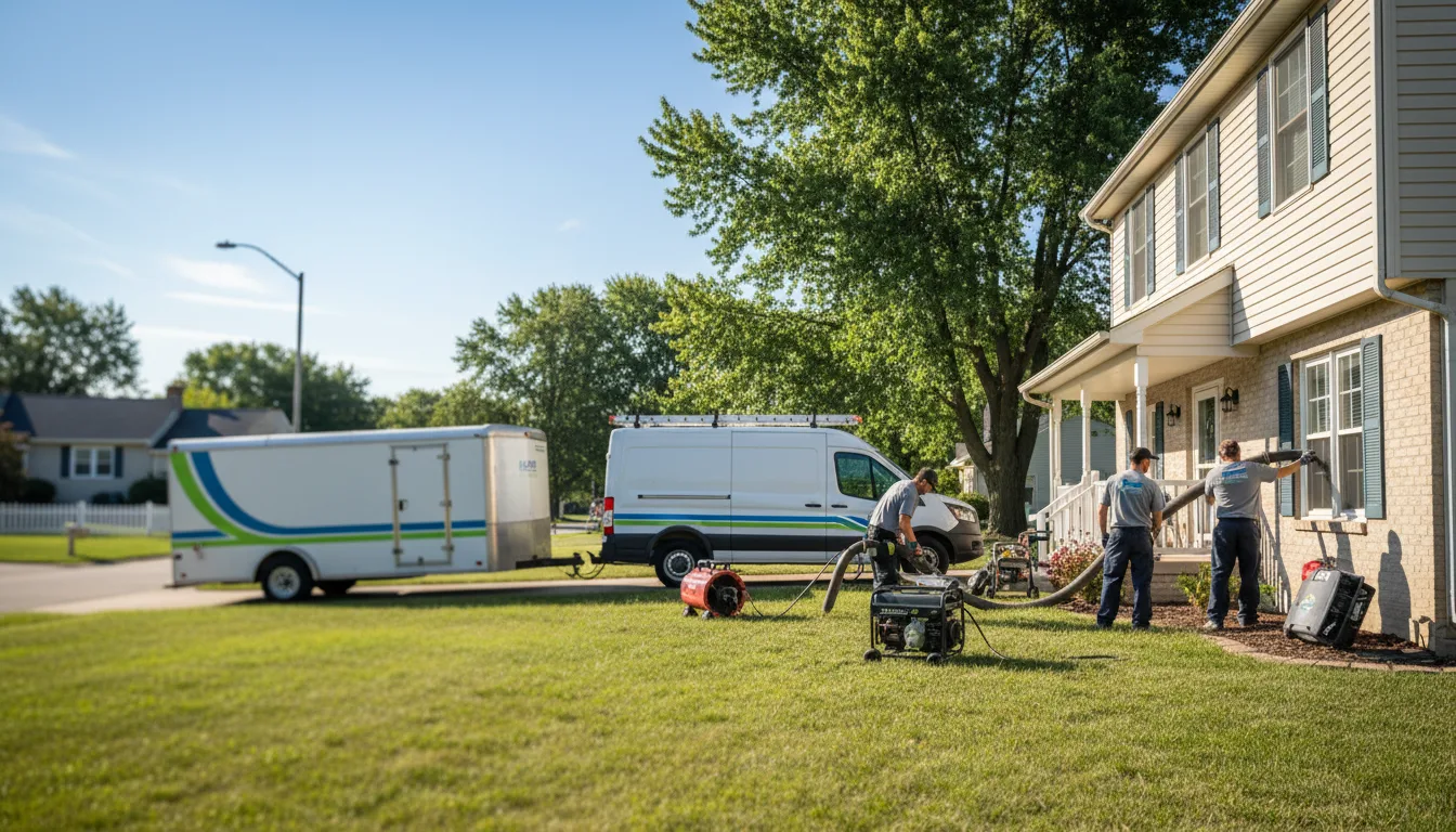 Flooded Basement Restoration And Cleanup With Repair in Mass City, MI near me